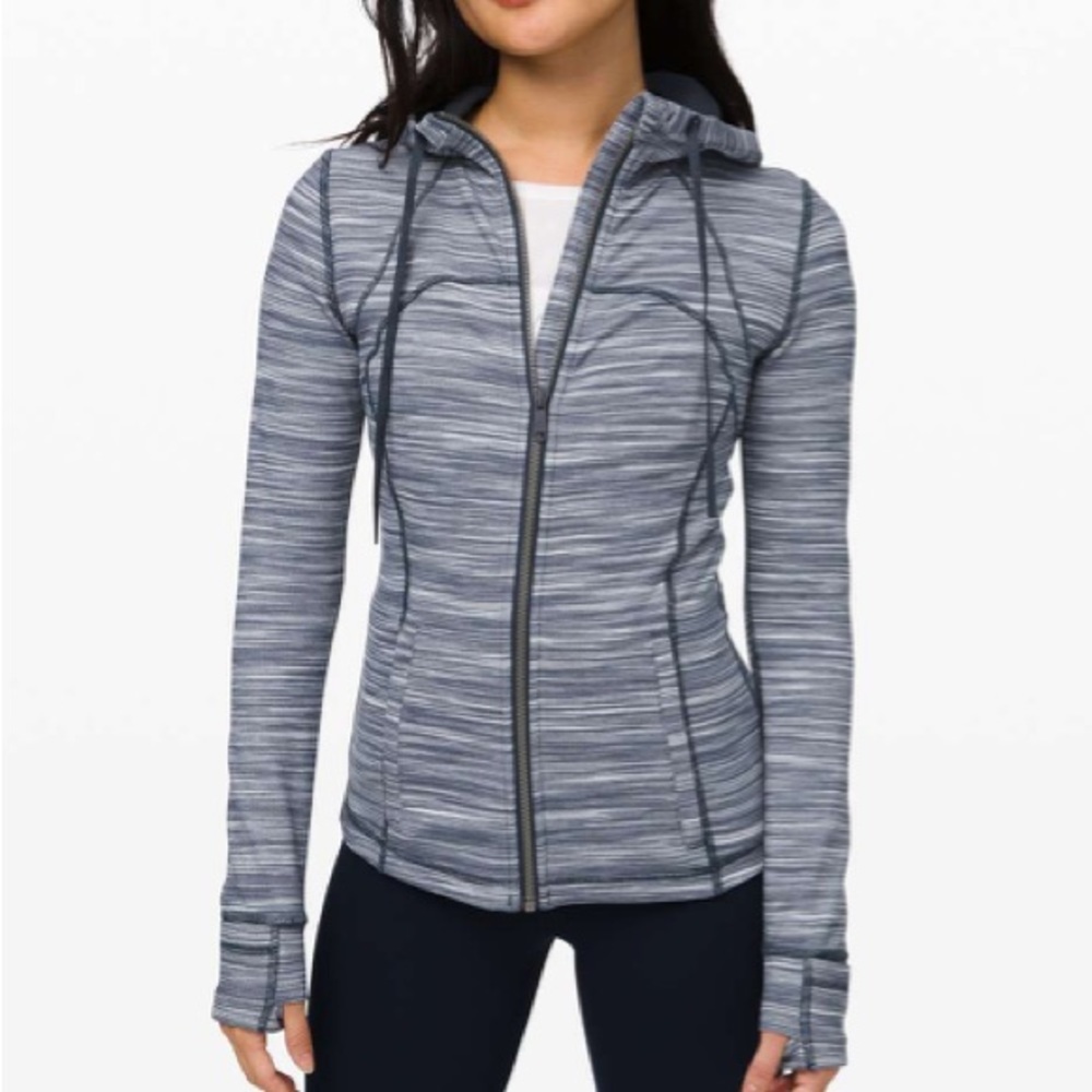 Lululemon Hooded Define Jacket, Grey | Size 8 EUC